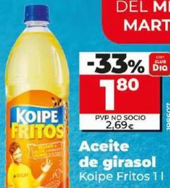 Oferta de Koipe - Aceite De Girasol por 1,8€ en Dia