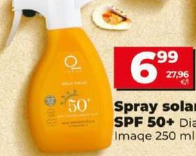Oferta de Dia Imaqe - Spray Solar SPF 50+ por 6,99€ en Dia