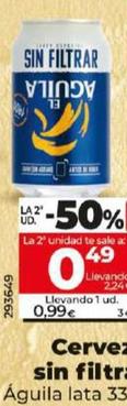 Oferta de El Aguila  - Cerveza Sin Filtrar por 0,99€ en Dia
