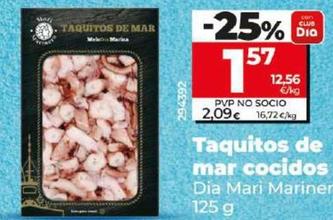 Oferta de Dia Mari Marinera - Taquitos De Mar Cocidos por 1,57€ en Dia