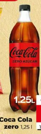 Oferta de Coca Cola Zero por 1,25€ en Dia