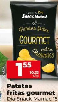 Oferta de Dia Snack Maniac - Patatas Fritas Gourmet por 1,55€ en Dia