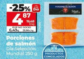 Oferta de Dia Seleccion Mundial - Porciones Se Salmon por 4,87€ en Dia