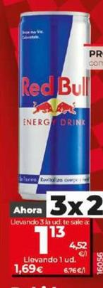 Oferta de Red Bull - Bebida Energetica Original por 1,69€ en Dia