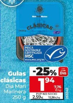 Oferta de Dia Mari Marinera - Gulas Clasicas por 1,94€ en Dia