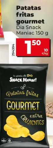 Oferta de Dia Snack Maniac - Patatas Fritas Gourmet por 1,5€ en Dia