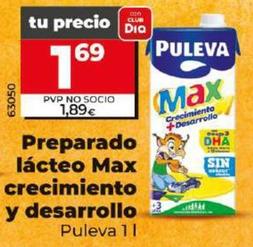 Oferta de Puleva - Preparado Lacteo Max Crecimiento Y Desarrollo por 1,69€ en Dia