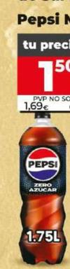 Oferta de Pepsi - Max por 1,5€ en Dia