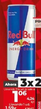 Oferta de Red Bull - Bebida Energetica Original por 1,59€ en Dia