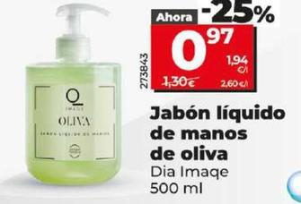 Oferta de Dia Imaqe - Jabón Líquido De Manos De Oliva por 0,97€ en Dia