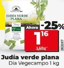 Oferta de Dia Vegecampo - Judía Verde Plana por 1,16€ en Dia