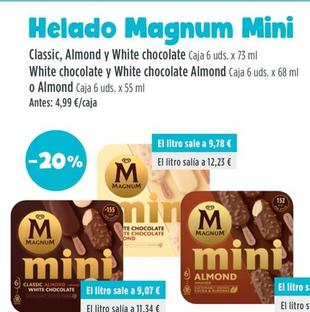 Oferta de Magnum - Halado  Mini por 3,99€ en Ahorramas