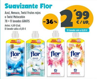 Oferta de Flor - Suavizante  por 2,99€ en Ahorramas