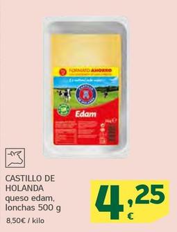 Oferta de Castillo De Holanda - Queso Edam por 4,25€ en HiperDino