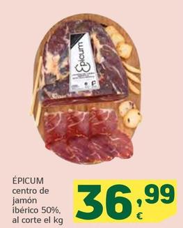 Oferta de Epicum - Centro De Jamón Iberico 50% por 36,99€ en HiperDino
