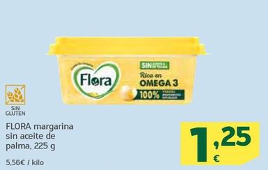Oferta de FLora - Margarina Sin Aceite De Palma por 1,25€ en HiperDino