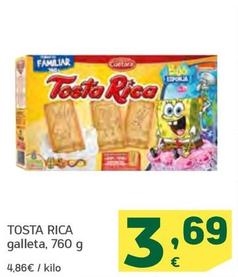 Oferta de Tosta Rica - Galleta por 3,69€ en HiperDino