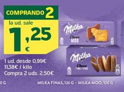 Oferta de Milka - Finas por 0,99€ en HiperDino