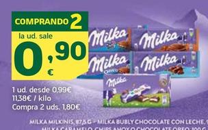 Oferta de Milka - Milkinis por 0,99€ en HiperDino