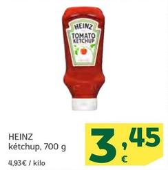 Oferta de Heinz - Ketchup por 3,45€ en HiperDino