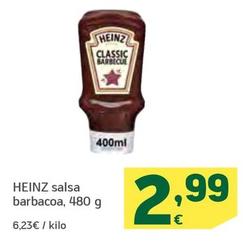Oferta de Heinz - Salsa Barbacoa por 2,99€ en HiperDino