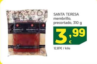 Oferta de Santa Teresa - Membrillo por 3,99€ en HiperDino