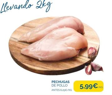 Oferta de Pechuga de pollo por 5,99€ en Supermercados La Despensa