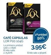 Oferta de Cápsulas de café por 3,95€ en Supermercados La Despensa