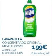 Oferta de Detergente lavavajillas por 1,99€ en Supermercados La Despensa