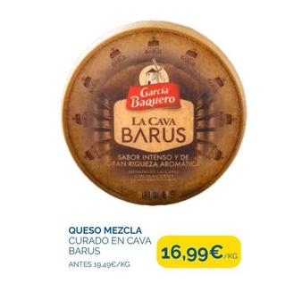 Oferta de Queso por 16,99€ en Supermercados La Despensa