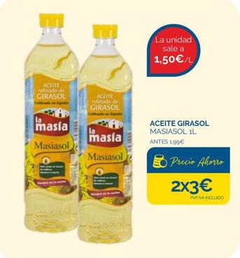 Oferta de Aceite de girasol por 1,5€ en Supermercados La Despensa
