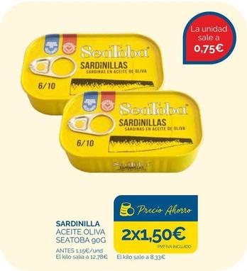 Oferta de Sardinillas en aceite por 1,5€ en Supermercados La Despensa