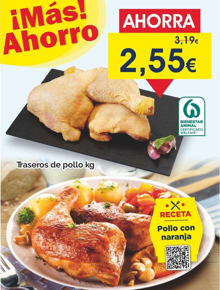 Oferta de Traseros de pollo por 2,55€ en Froiz