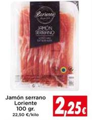 Oferta de Jamón serrano por 2,25€ en Proxi
