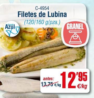 Oferta de Lubina por 12,95€ en Abordo