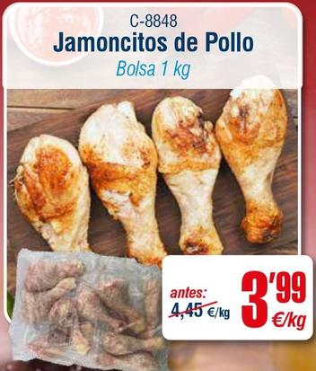Oferta de Jamoncitos de pollo por 3,99€ en Abordo