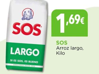 Oferta de Sos - Arroz Largo por 1,69€ en Hiber