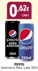 Oferta de Pepsi - Normal por 0,62€ en Hiber