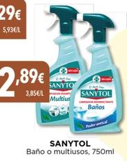 Oferta de Sanytol - Baño por 2,89€ en Hiber