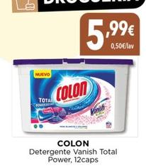 Oferta de Colon - Detergente Vanish Total Power por 5,99€ en Hiber