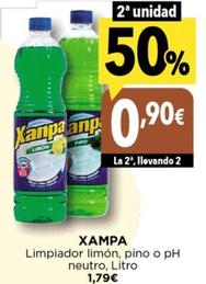 Oferta de Xanpa - Limpiador Limón, Pino O Ph Neutro, por 1,79€ en Hiber
