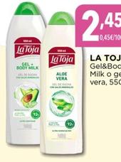 Oferta de La Toja - Gel&body Milk por 2,45€ en Hiber