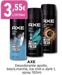 Oferta de Axe - Desodorante Apollo por 3,55€ en Hiber