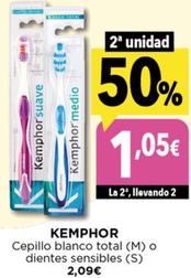 Oferta de Kemphor - Cepillo Blanco Total (m) por 2,09€ en Hiber