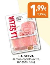 Oferta de La Selva - Jamón Cocido Extra por 1,99€ en Hiber