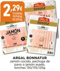 Oferta de Argal - Jamón Cocido por 2,29€ en Hiber