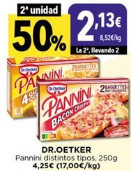 Oferta de Paninis por 4,25€ en Hiber