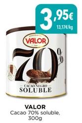 Oferta de Valor - Cacao 70% Soluble por 3,95€ en Hiber