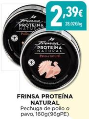 Oferta de Frinsa - Pechuga De Pollo por 2,39€ en Hiber