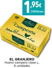 Oferta de El Granjero - Huevo Campero Clase L por 1,95€ en Hiber